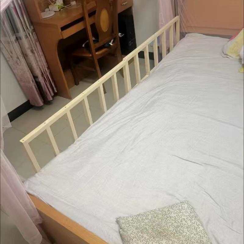 实木床围栏护栏床边防掉小床拼接大床边挡板儿童婴儿加高栏杆