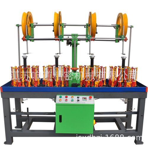 响道XD16发热电线编织机PTC24D加热器耐磨高速编织机械全自动