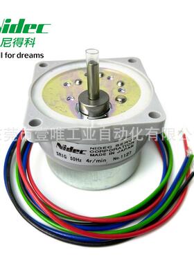 NIDEC尼得科100V同步马达SR1G5Z4M电产伺服3W双向型电机50Hz4RPM