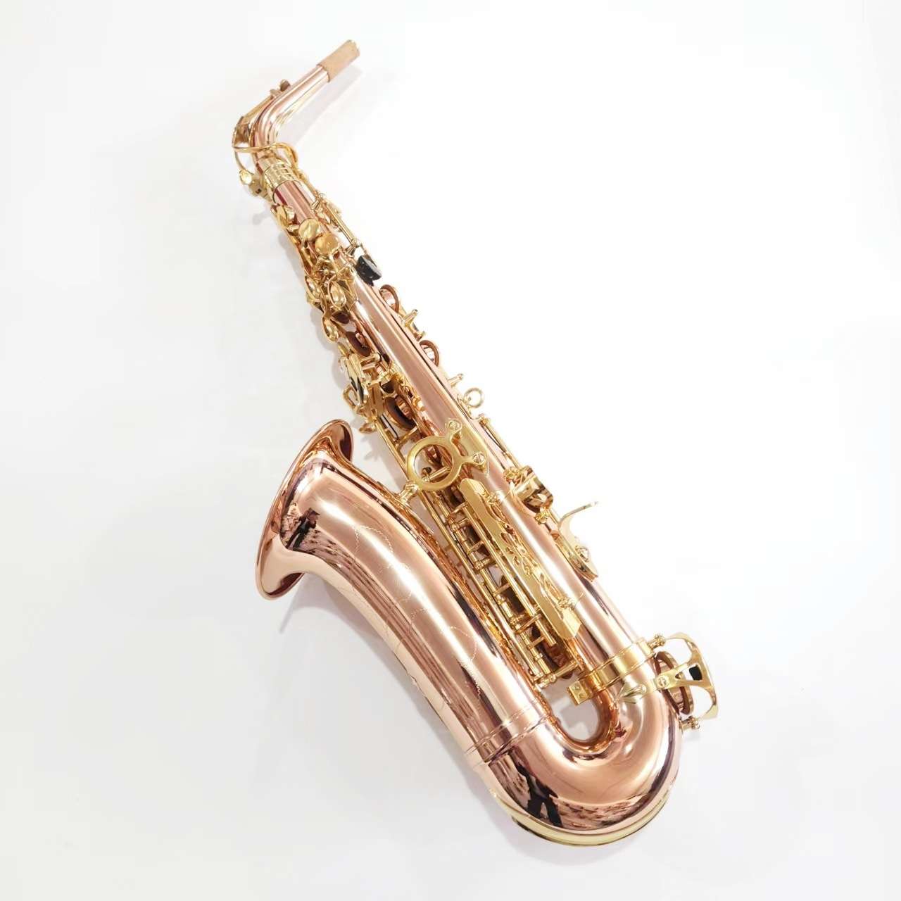 跨境货源代发Altosaxophone降E调中音萨克斯磷铜金键乐器演奏型