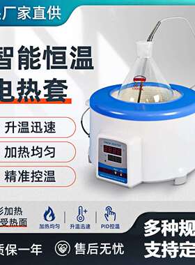 耀裕智能恒温电热套ZNHW型智能控温升温快高温实验室数显加热套