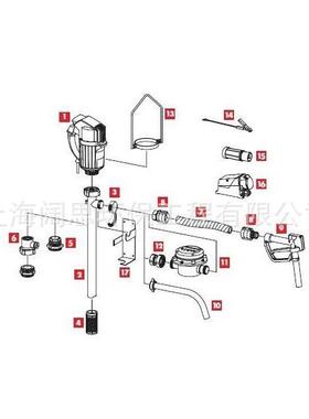F520S-50/45手提插桶泵 不锈钢泵杆 FLUX桶泵