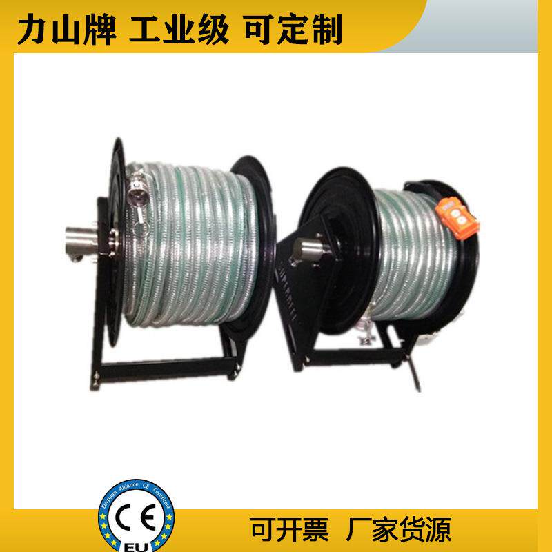 电动卷轴高压盘管器自动排管电动圈管器液压卷盘工业自动收卷盘