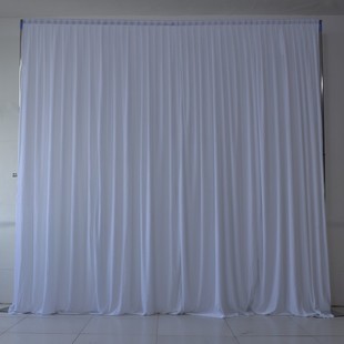 婚庆加厚金丝绒背景纱幔婚礼背景布幔装饰幕布红色金丝绒背景布置