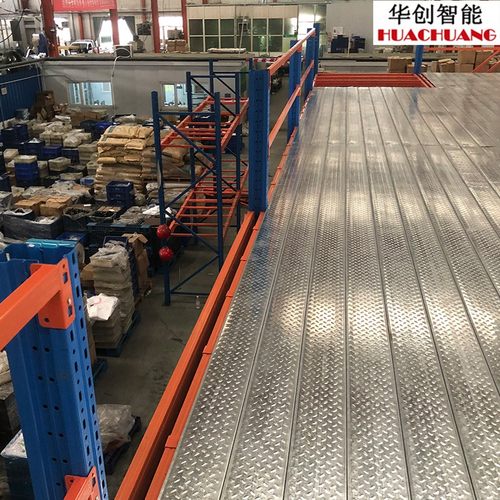 阁楼平台厂家设计搭建可拆卸仓库二层重型货架承重力强稳定性好