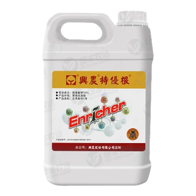 兴农特优根西瓜生根壮苗水溶肥冲施肥辣椒生根壮苗剂抗旱保水剂5L