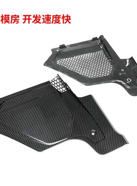 适用宝马M3M4G80G82干碳纤维包围套件网格板机舱套件机盖电池盖