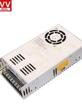 方型250W开关电源输出DC24V10A12V20A27V48V明纬开关电源S-250-24