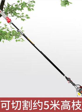 丸中汽油高枝锯锯树伸缩杆锯头加长园林高空修枝PSJ3100高枝油锯