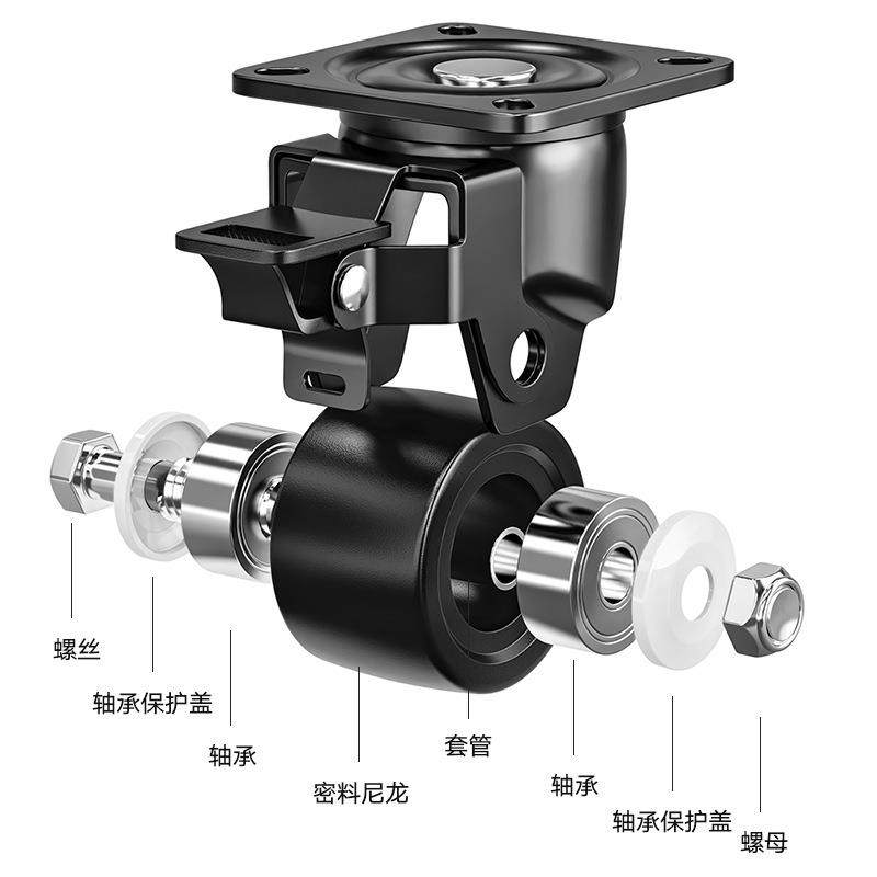 超重型脚轮2寸3寸万向轮轮子低工业载重尼龙推车轱辘承重3吨,玩具/童车/益智/积木/模型,毛绒/玩偶/公仔/布艺类玩具,淘宝优惠券,粉丝福利购,淘宝优惠卷
