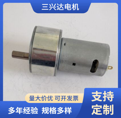 厂家供应微型直流马达有刷直流减速电机R50B545-555