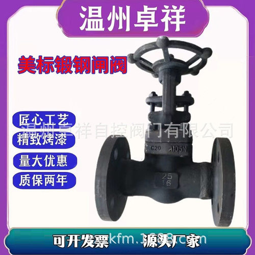 美标锻钢闸阀  高温高压美标锻钢闸阀 Z41Y-2500LB