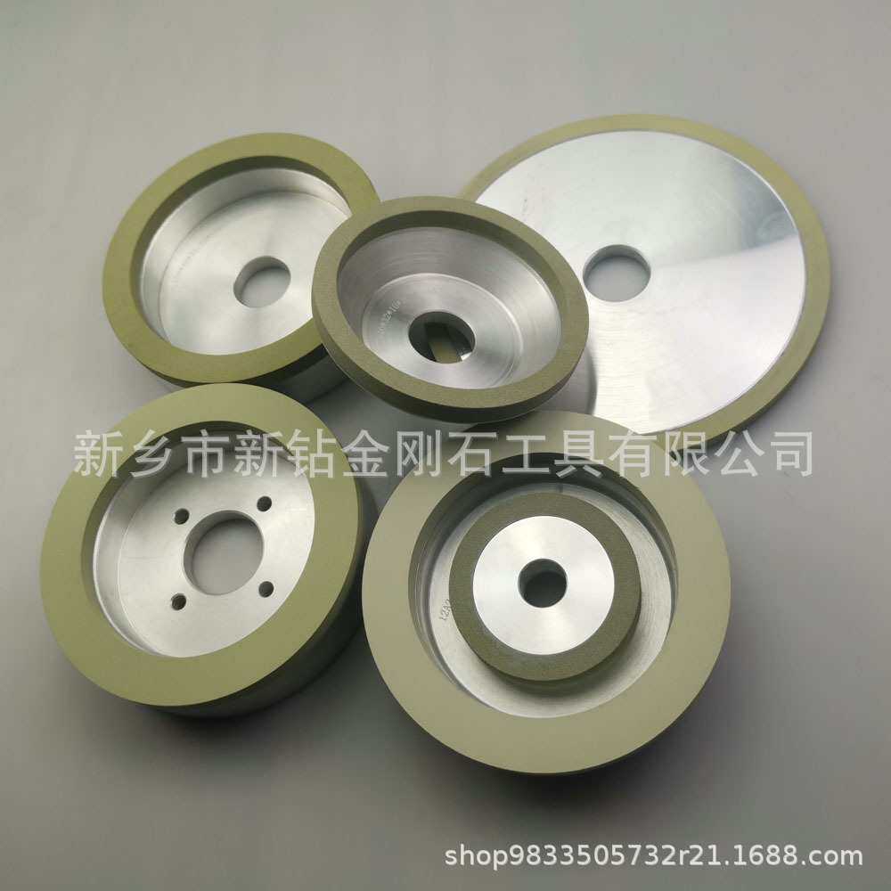 陶瓷树脂碗型金刚石砂轮磨钻头硬质合金 钨钢热喷涂碳化钨钻石CVD