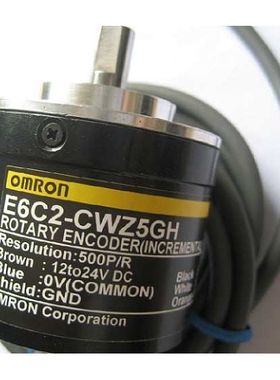 光电编码器E6C2-CWZ5GH 600P/R ABZ三项 不丢脉冲