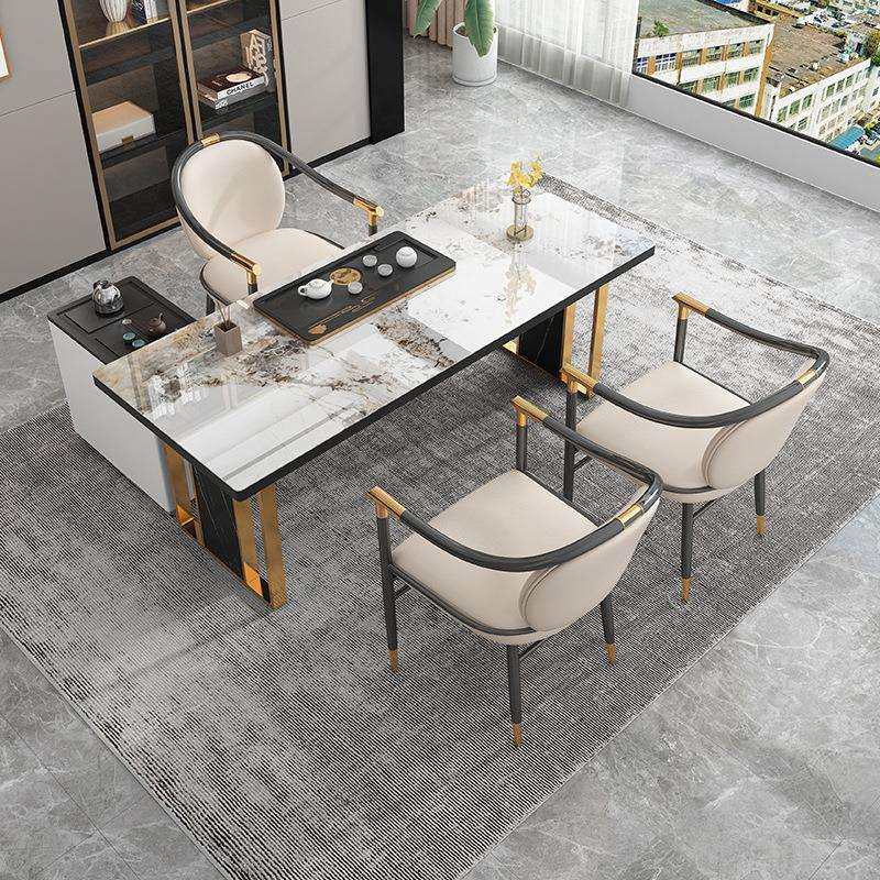 轻奢岩板茶桌简约不锈钢高级茶桌椅组合现代茶具套装一体艺术茶台,模玩/动漫/周边/娃圈三坑/桌游,模型制作工具/辅料耗材,淘宝优惠券,粉丝福利购,淘宝优惠卷