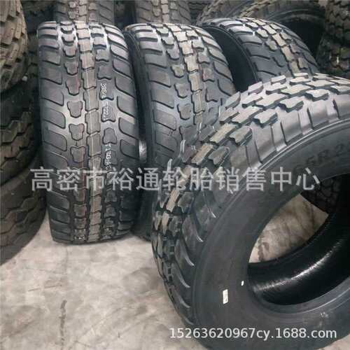 卡车钢丝胎385/65R22.5 越野花纹宽基真空轮胎385/95R25 14.00r25