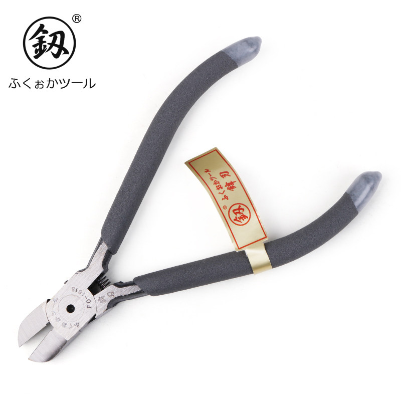 日本福冈工具水口钳高达模型剪钳电子斜口钳原装进口剪线偏口钳子