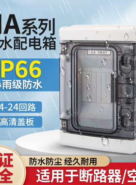 HA回路箱户内外配电箱防水电表箱漏电保护盒电箱空箱强电箱开关盒