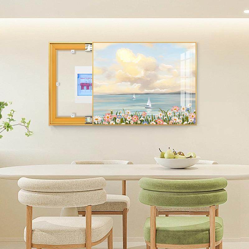 电表箱装饰画现代简约电闸箱配电箱遮挡挂画海景免打孔电表盒壁画,玩具/童车/益智/积木/模型,毛绒/玩偶/公仔/布艺类玩具,淘宝优惠券,粉丝福利购,淘宝优惠卷