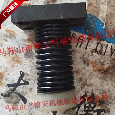 6x4000天水锻压液压剪板机压脚压料缸高130孔距35x65 原厂配套