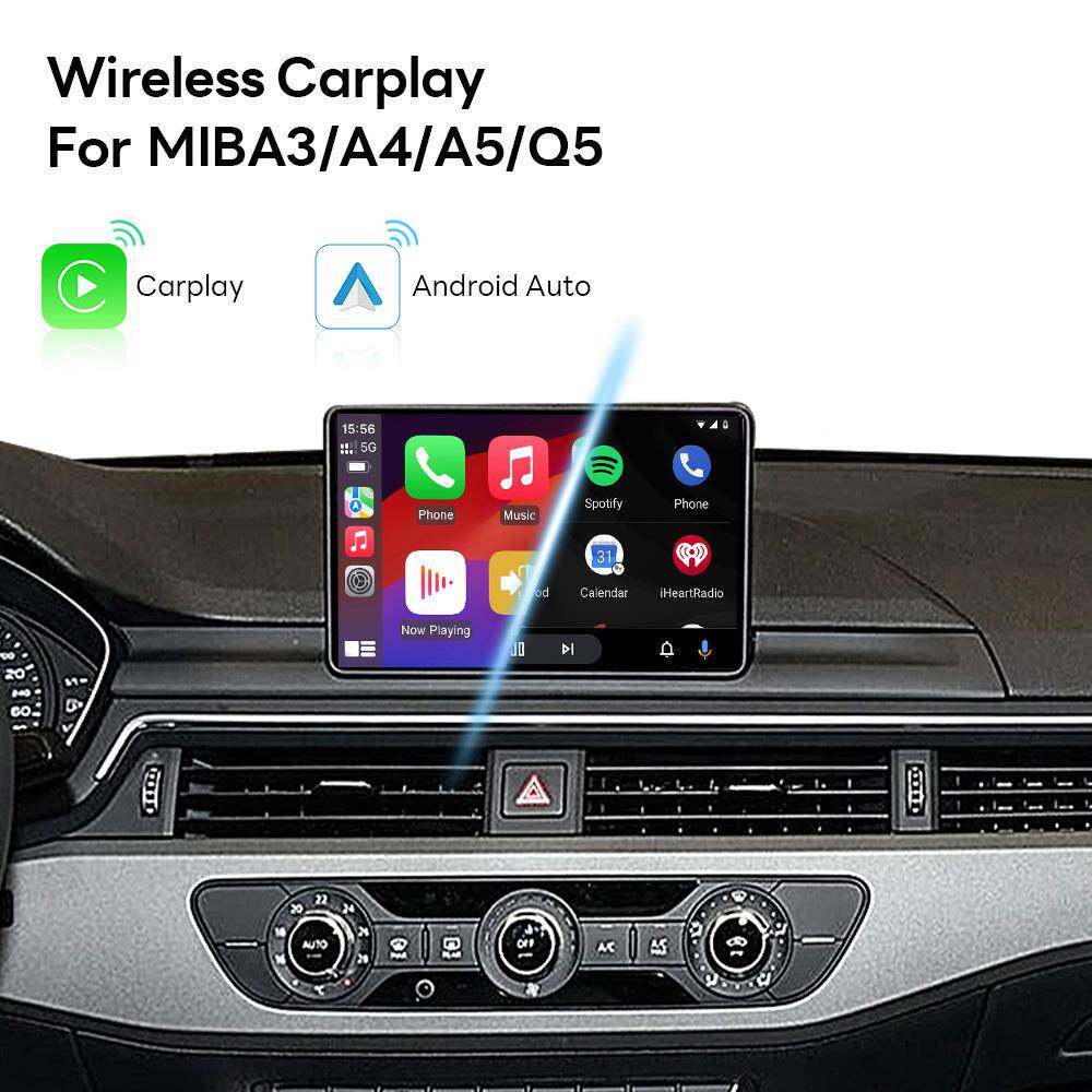 无线CarPlay安卓Auto同屏适用大众奥迪MIBA3/A4/A5/Q5解码器