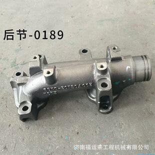 适配重汽豪沃T7汕德卡曼13天然气曼发动机排气管