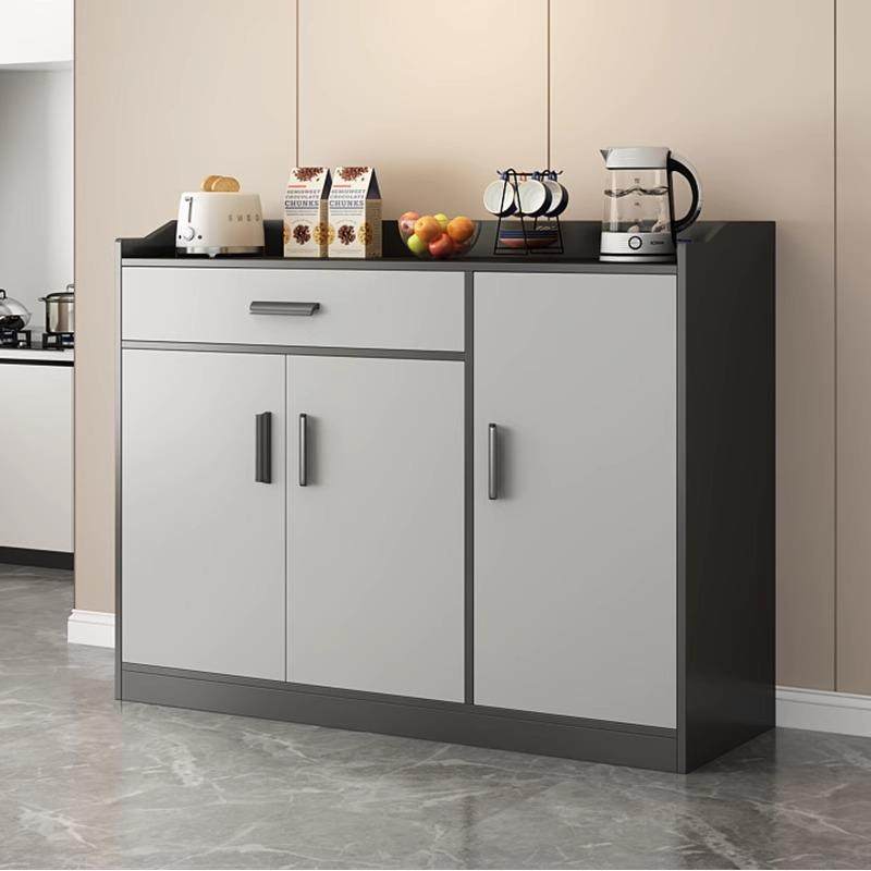 餐边柜靠墙一体家用客厅置物柜简约厨房灰色收纳柜子储物柜茶水柜,电子元器件市场,其它元器件,淘宝优惠券,粉丝福利购,淘宝优惠卷