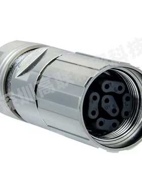 M17连接器10芯接头6FX2003-0DU37编码器线束反馈插头