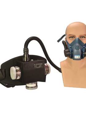 强制电动送风呼吸PAPR电动送风头罩正压式动力送风呼吸器EN12942