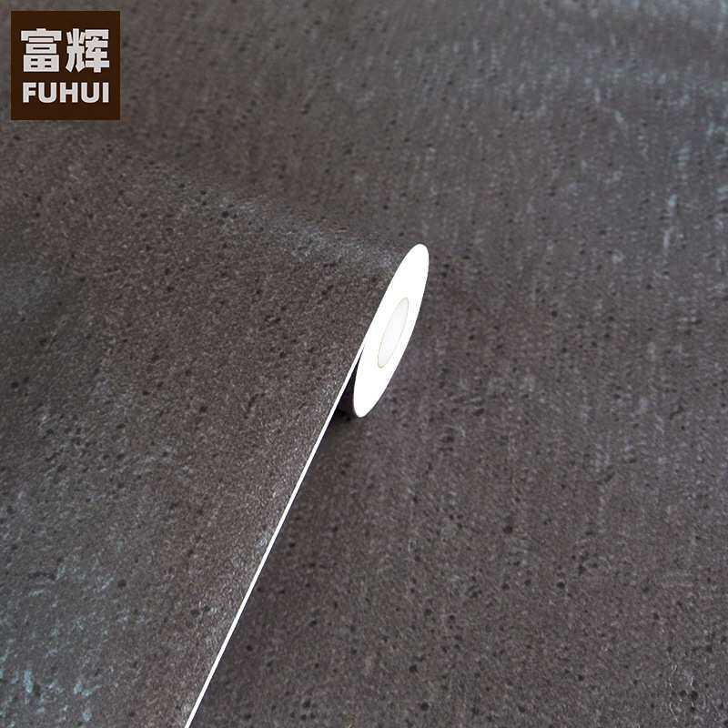 现货韩国墙纸自粘大卷防水防潮LOFT水泥灰色混凝土沙石墙纸HD-068