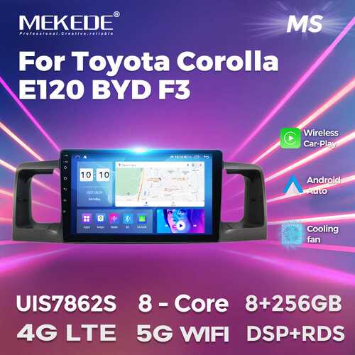 适用于丰田花冠 Toyota Corolla 车载大屏安卓中控导航仪 carplay