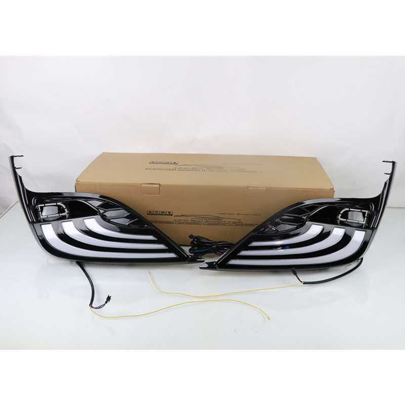 适用于20-22年丰田凯美瑞锋尚运动版日行灯改装LED行车灯流光