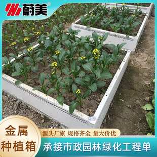 庭院种植框蔬菜花卉种植箱楼顶阳台种植盆移动花箱无底育苗盆