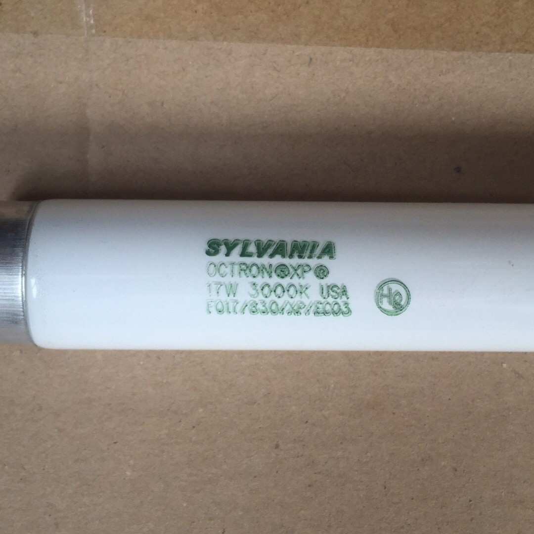 Sylvania/喜万年 U30灯管F017/830/XP/EC03标准光源对色灯管3000K