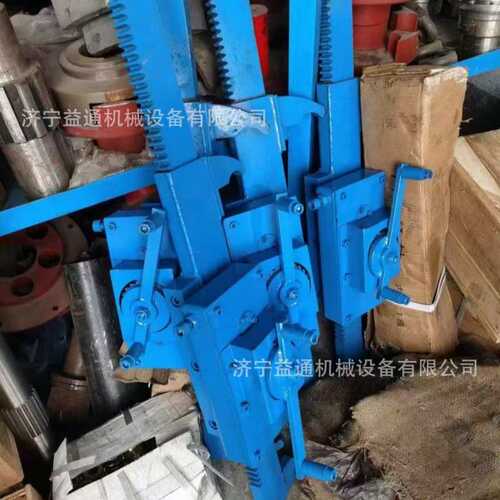630型矿用手动紧链器刮板输送机手摇拉紧器手动手板齿条式紧链器