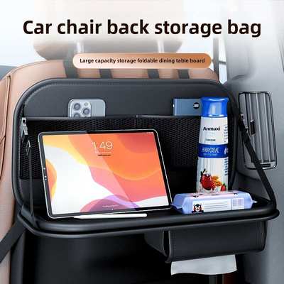 Car Back Organizer-Rear Storage Table & Tray for Vehicles