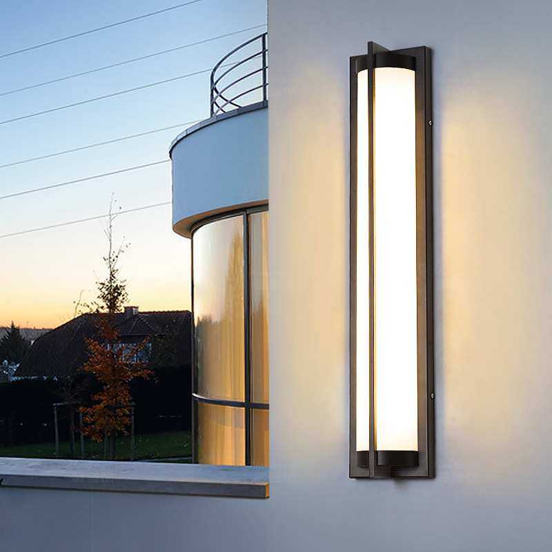 现代简约户外防水壁灯别墅门口外墙室外灯小区外墙工程灯花园壁灯
