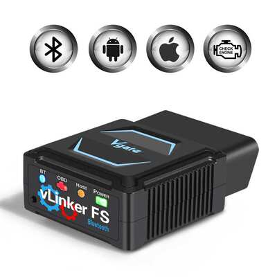 Vgate vLinker FS Bluetooth 蓝牙OBD2汽车故障诊断仪 MFI 认证