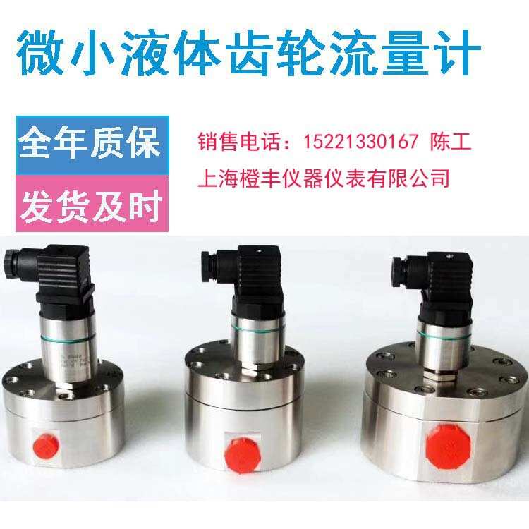 直销液体齿轮流量计 环氧乙烷灭菌齿轮流量计 微小圆齿轮流量计