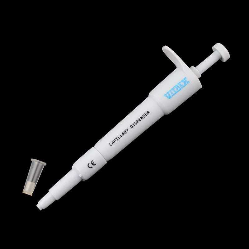 进口VITREX毛细管移液枪分配器吸液管可高温高压灭菌排空液体用