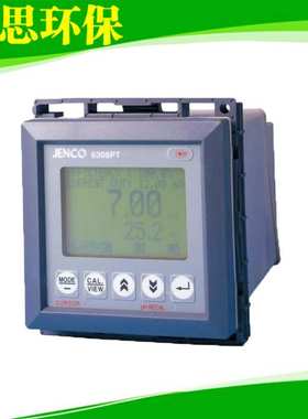 PH/温度变送器6308PT 任氏/JENCO微电脑酸度氧化还原控制器(单机)