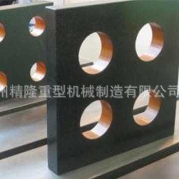 黑色大理石方尺 直角尺 平尺 00级高精度花岗石平台加工生产