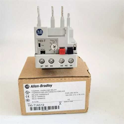 AB 193-T1AC12  热继电器 9-12.5A 现货