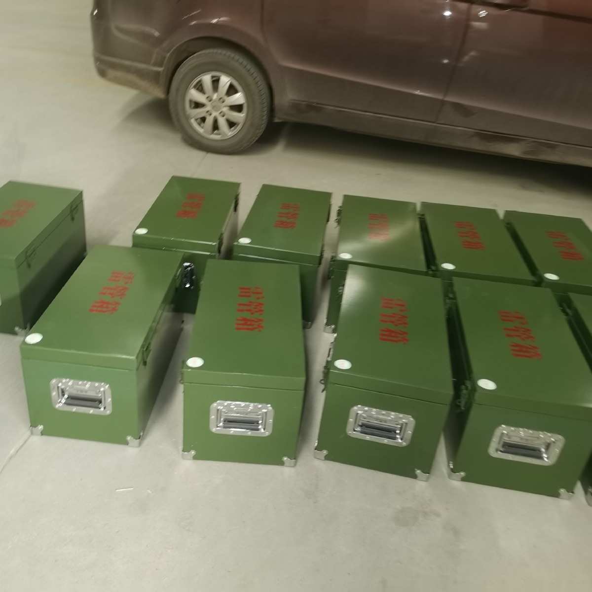200发导爆管箱带密码锁 火工品储存箱300*200*200mm