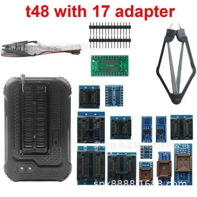 TL866三代 升级版T48 USB通用编程器 T48 Plus NAND EMMC烧录器