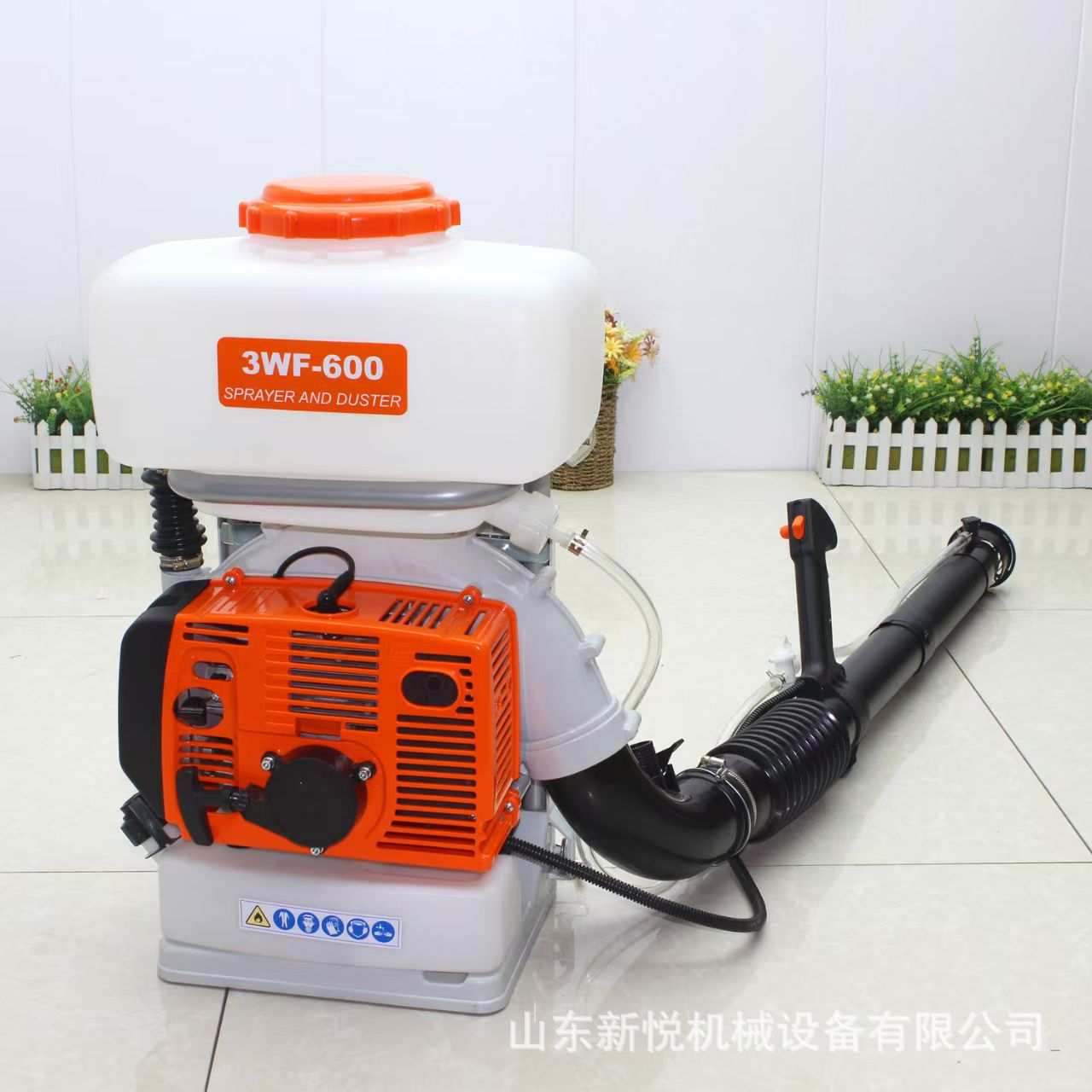 二冲程园林喷粉机 3WF-3喷雾喷粉机 背负式农用高压汽油撒肥器