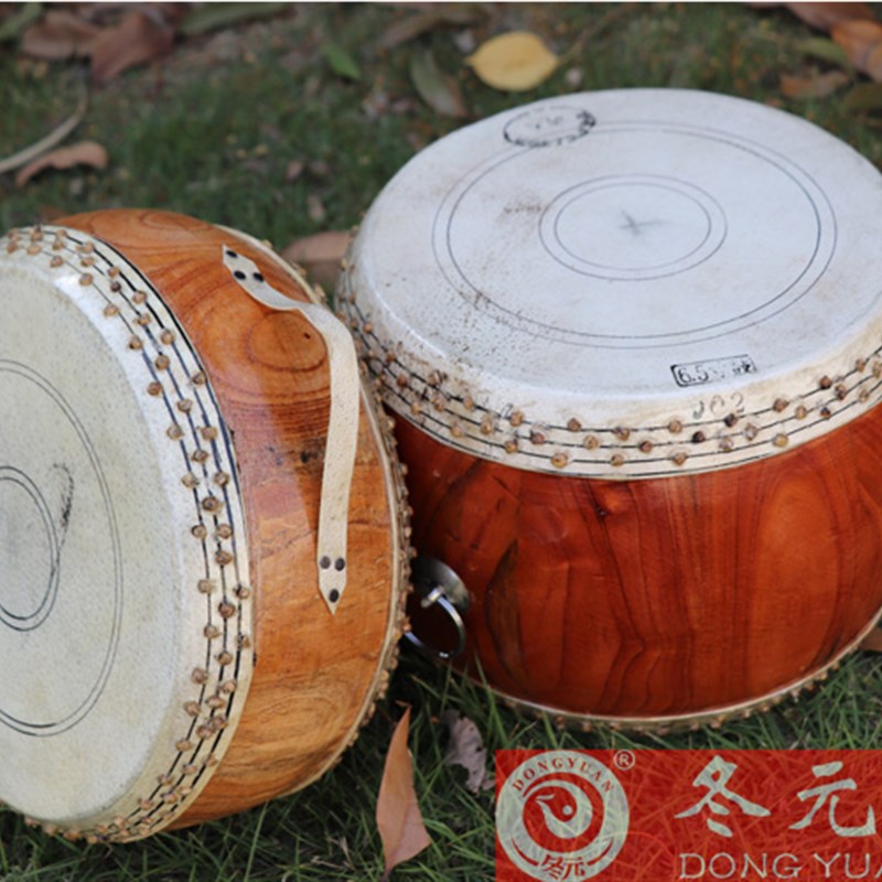 17/8/9钉10/罗2寸高音原木道场法事道士牛皮竹/川堂鼓