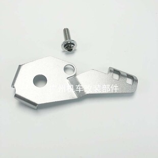 适用R1250关S/1200GS ADV14-19年改装边撑侧撑保护罩脚车开架G盖