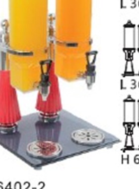 KINGO南洋精工不锈钢果汁鼎单头冷饮机餐厅保冷果汁机商用36402-2