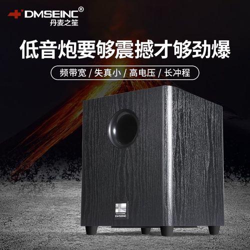 丹麦之笙L8 家用无源低音炮家庭影院8寸大功率有源超重低音炮音箱